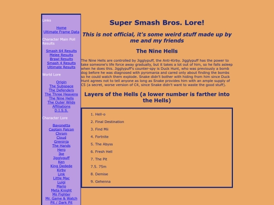 lore/ninehells screenshot