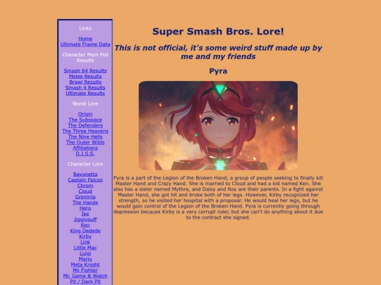 lore/pyralore screenshot