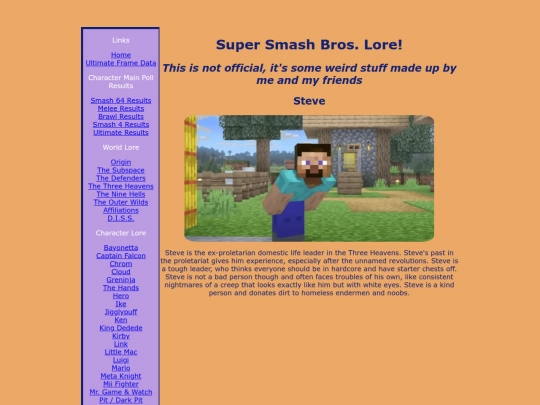 lore/stevelore screenshot