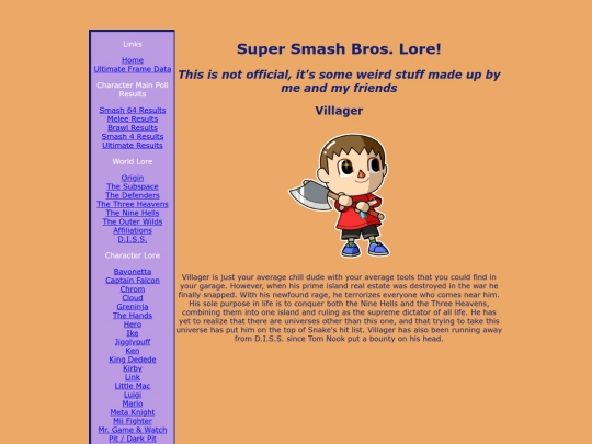 lore/villagerlore screenshot
