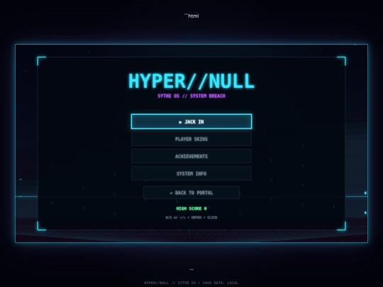 HYPERNULL screenshot