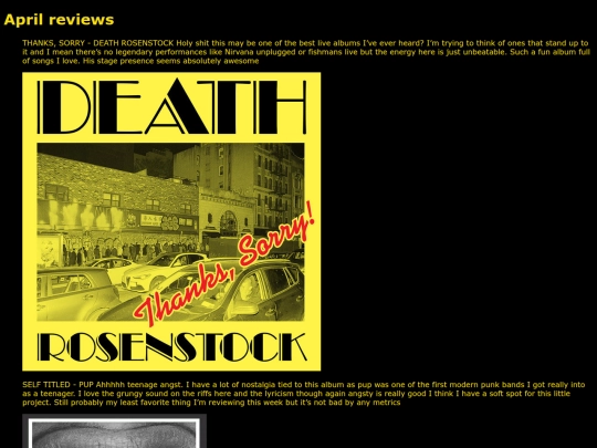 AprilReviews screenshot