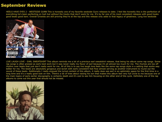 SeptemberReviews screenshot