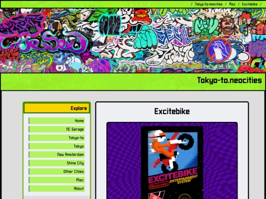 misc/excite-series/excitebike screenshot