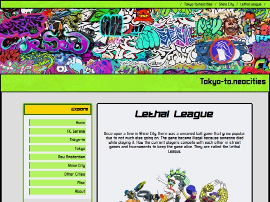 shine-city/lethal-league screenshot