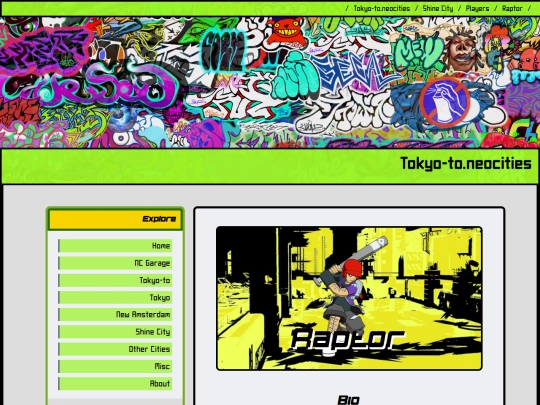 shine-city/players/raptor screenshot
