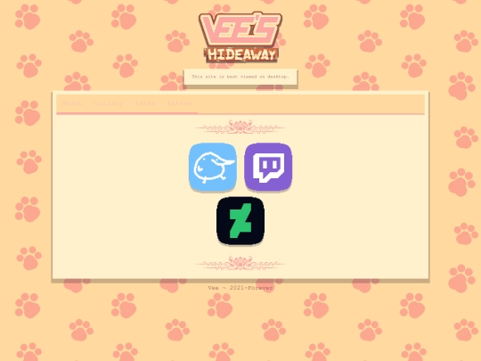links screenshot
