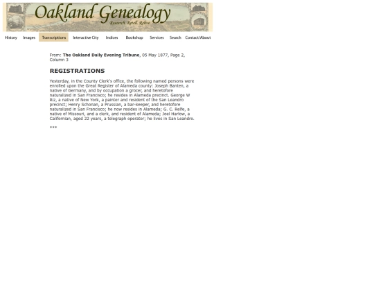 oaklandgenealogy/transcriptions/VotingRolls/Registrations05May1877 screenshot