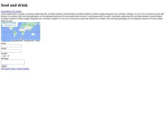 info screenshot