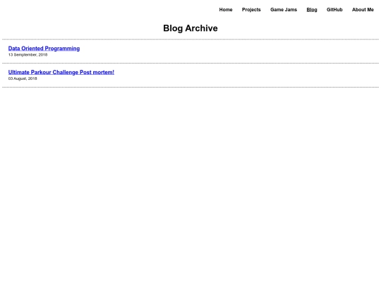 blog screenshot