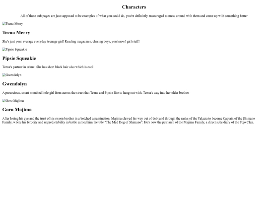 characters screenshot