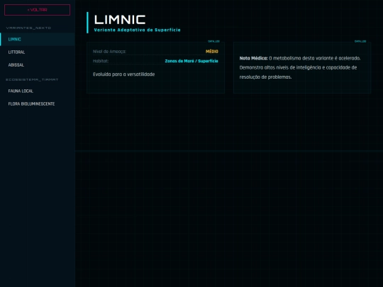 species screenshot