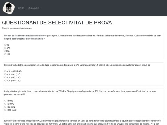 selectivitat/juny screenshot