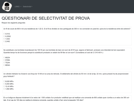 selectivitat/setembre screenshot