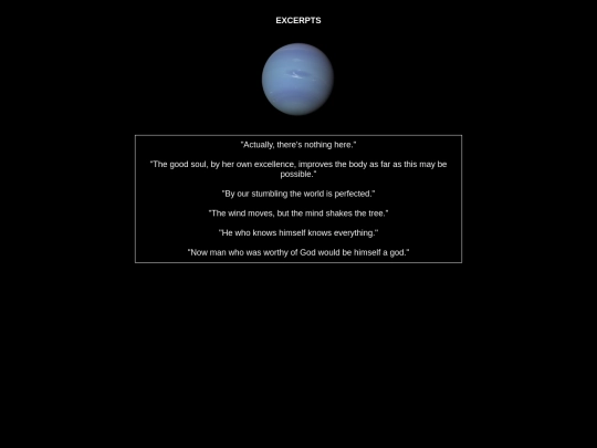 excerpts screenshot