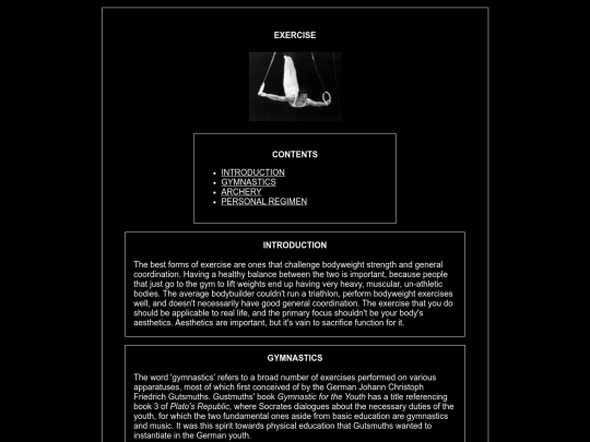 exercise screenshot