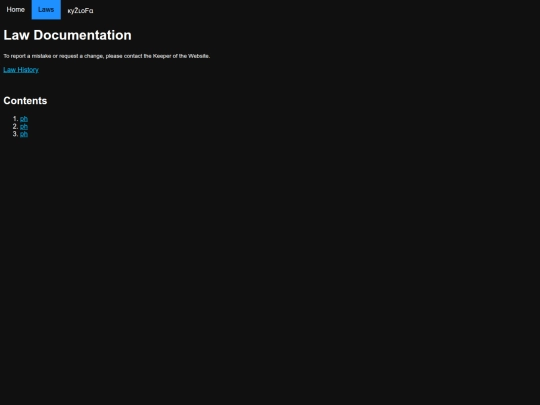 laws screenshot
