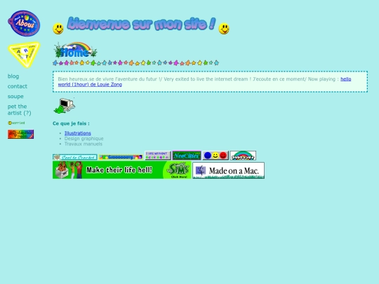 blog screenshot
