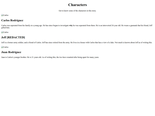 characters screenshot