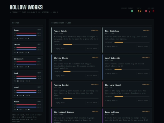 hollow-works screenshot