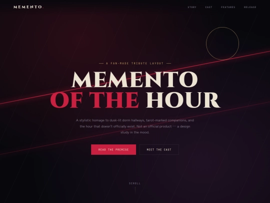 memento screenshot