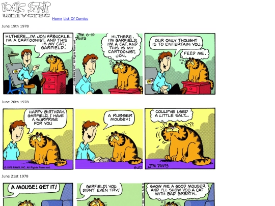 garfield1978 screenshot