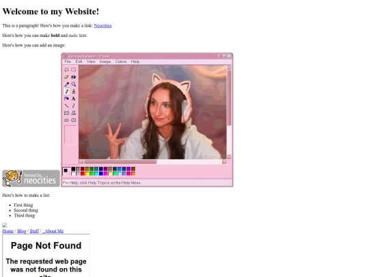 aboutme screenshot