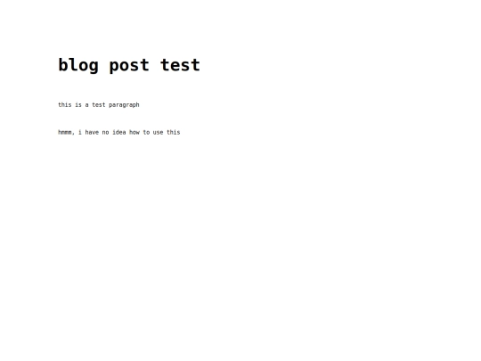 blog screenshot