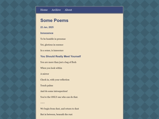 posts/2025-01-22-Some-Poems screenshot