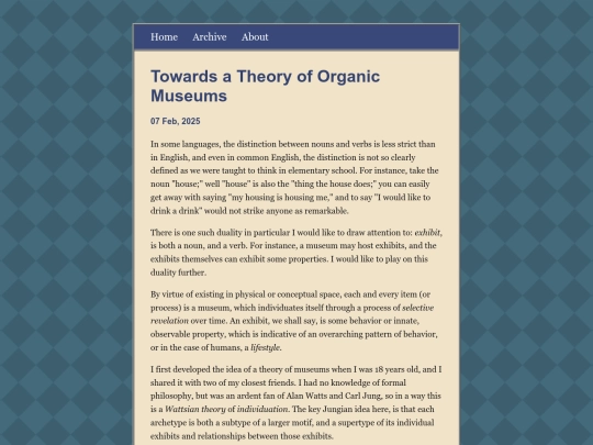 posts/2025-02-07-Towards-a-Theory-of-Organic-Museums screenshot