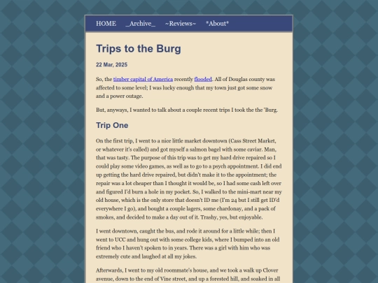 posts/2025-03-22-Trips-to-the-Burg screenshot