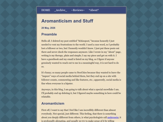 posts/2026-05-28-Aromanticism-and-Stuff screenshot