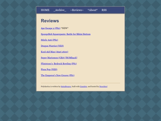 reviews screenshot