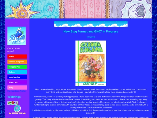 personal/blog screenshot