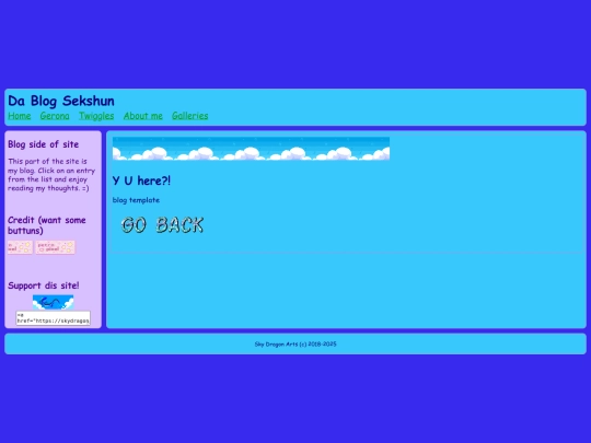 testpage screenshot
