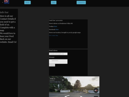 3.43 site/Contactus screenshot