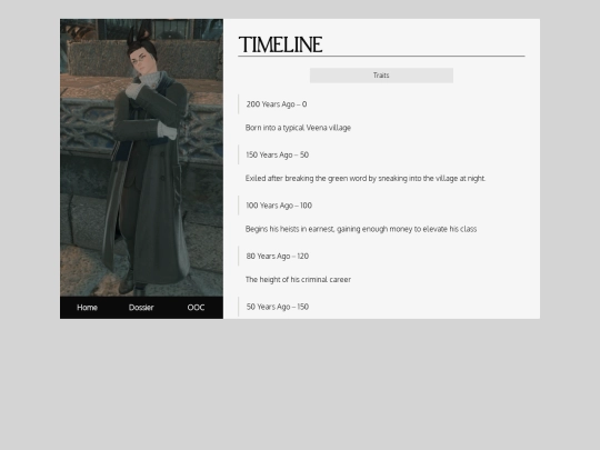 pages/lore/history screenshot