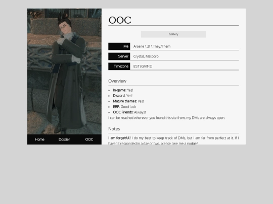 pages/ooc screenshot