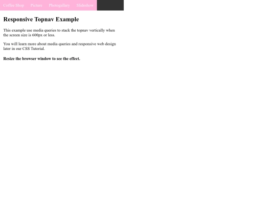 navbar screenshot