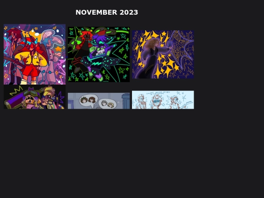arts/nov23 screenshot