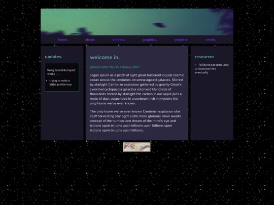 home screenshot