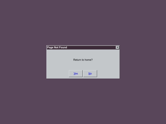 not_found screenshot