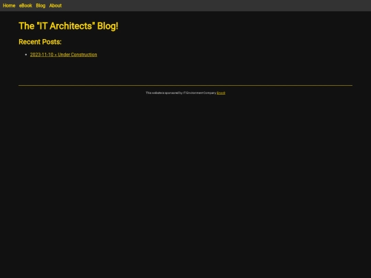 blog screenshot