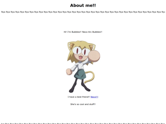 aboutme screenshot