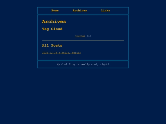 archives screenshot