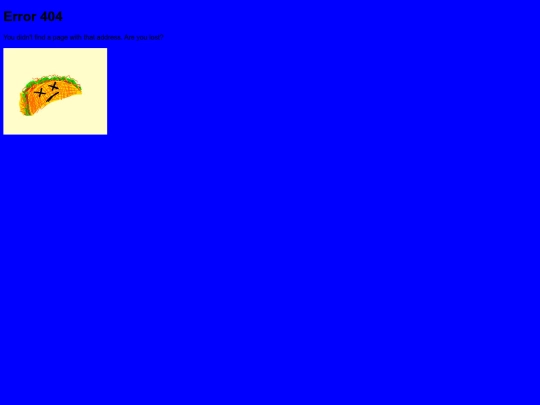 not_found screenshot