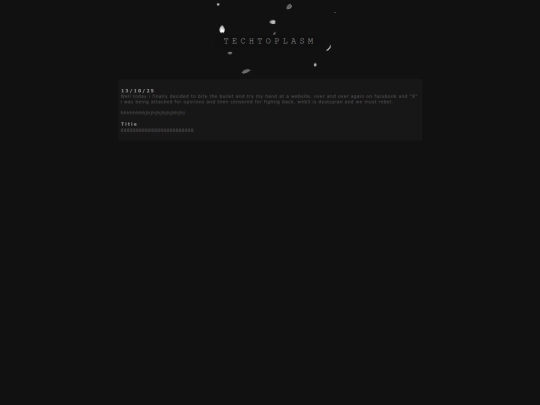 blogpage screenshot