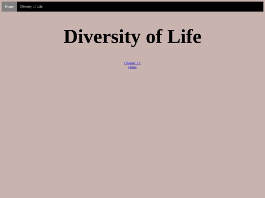 diversity-of-life  screenshot
