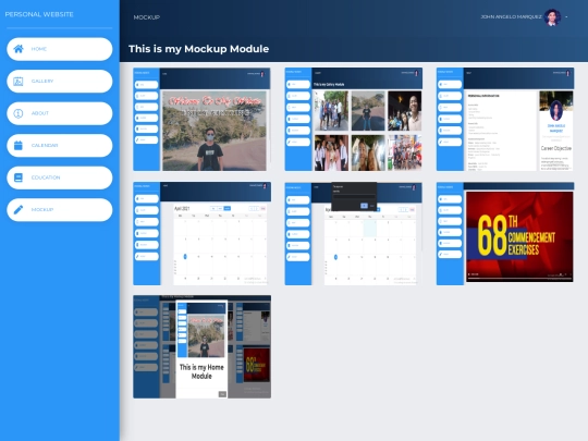 mockup screenshot