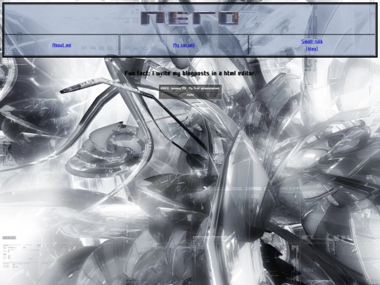 blog screenshot